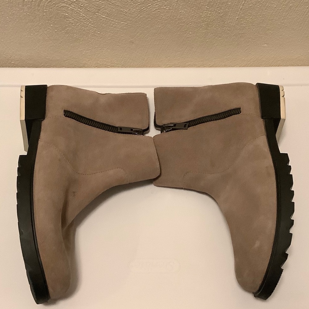 SOREL| Emelie II Suede Ankle Boots Tan Wmns 10.5 Waterproof - Picture 5 of 12
